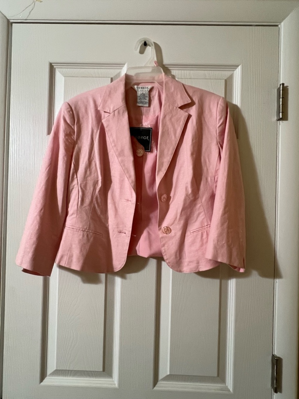 George Light Pink Women's Tailored Blazer